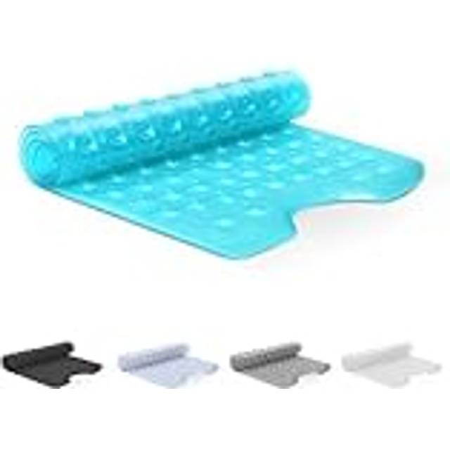 KEPLIN Premium Non-Slip Bath Mat 200 Suction Cups, BPA, Latex Free, Mildew Resistant,Durable & Comfortable for Bathroom Tubs