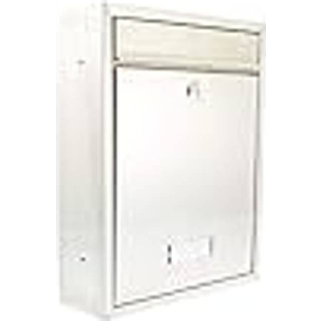 Burg Wachter Trent Stainless Steel - Front Loading 8Ltr Small Post Box
