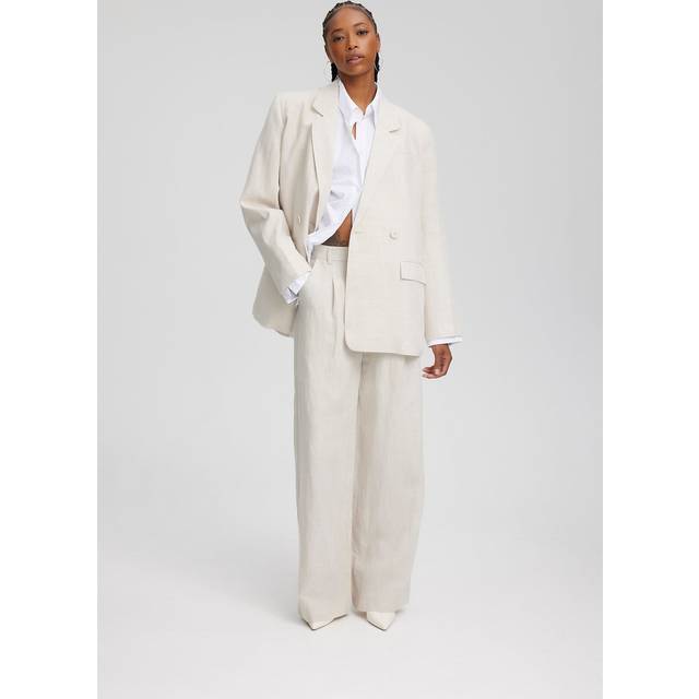 GESTUZ Lizagz Linen Blazer Noos |Cream |40