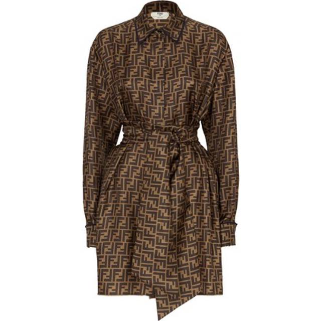 Signature FF-Pattern Print Dress