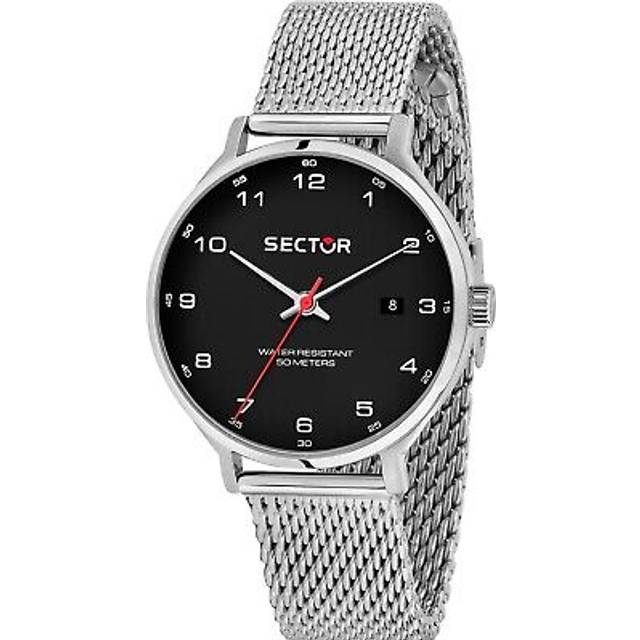 Mens wristwatch sector 370 r3253522008 stainless steel mesh black