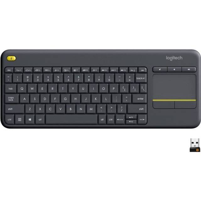 Logitech K400 Plus Trådlöst tangentbord med Touchpad