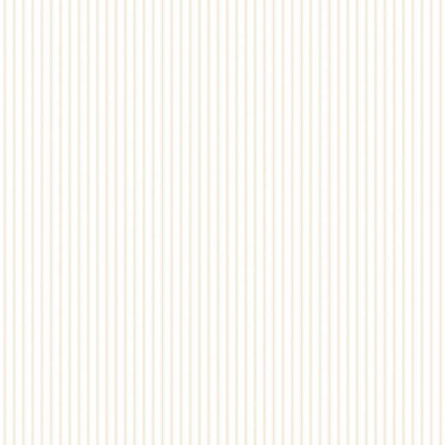 Pretty Prints Thin Stripe 10.05m x 53cm Matte Wallpaper Roll - Beige (1,004.93cm L X 52.98cm W)