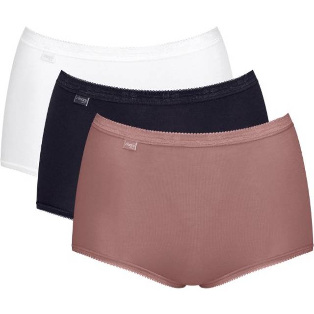 Sloggi kvinnors Basic+ Maxi C3P kalsonger, Flera färger 16, 70