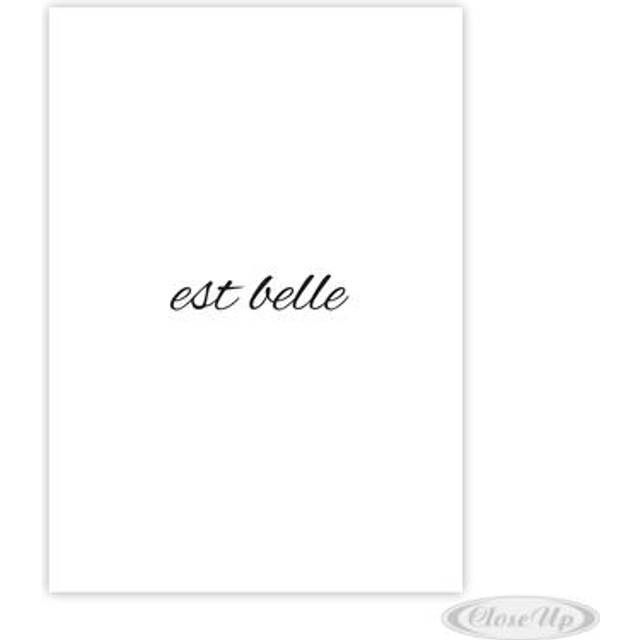 Est belle Kunstdruck Din A4
