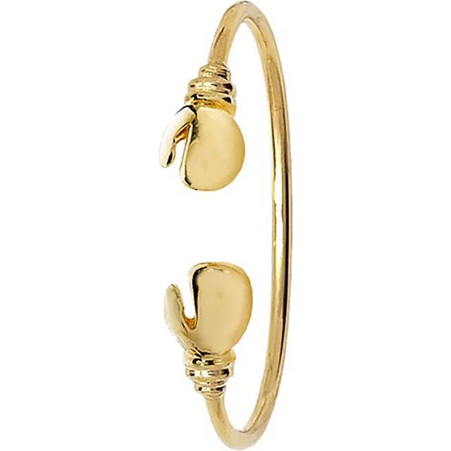 9ct Gold Boxing Glove Bangle for Babies - Lightweight & Stylish Jewelry