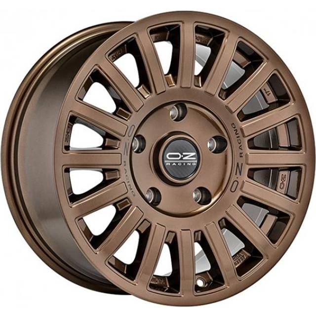 OZ Racing Rally Raid Alloy Wheels In Gloss Bronze Black Lettering Set Of 4 - 18x8.5 Inch ET0 6x135 PCD, Black/bronze