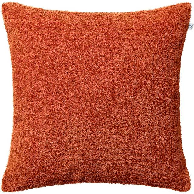 Chhatwal &amp; Jonsson - Mani Cushion Cover 50x50 cm - Linen/Bouclé Apricot Orange - Prydnadskuddar och kuddfodral - Stig Jonsson