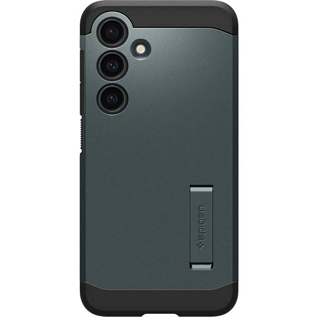 Spigen Tough Armor Case kompatibel med Samsung Galaxy S24 Skal Fodral -Grön