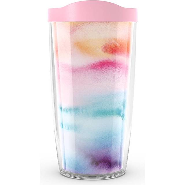 Tervis Yao Cheng Daydreaming Made in USA Double Walled Insulated Tumbler Travel Cup Keeps Drinks Cold  Hot  16oz  Classic
