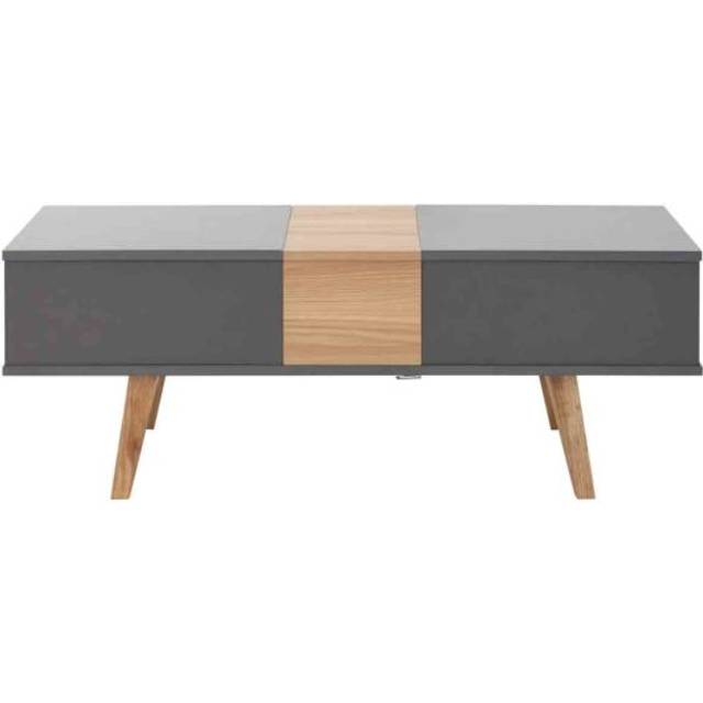 Modena Double Lifting Coffee Table - Grey