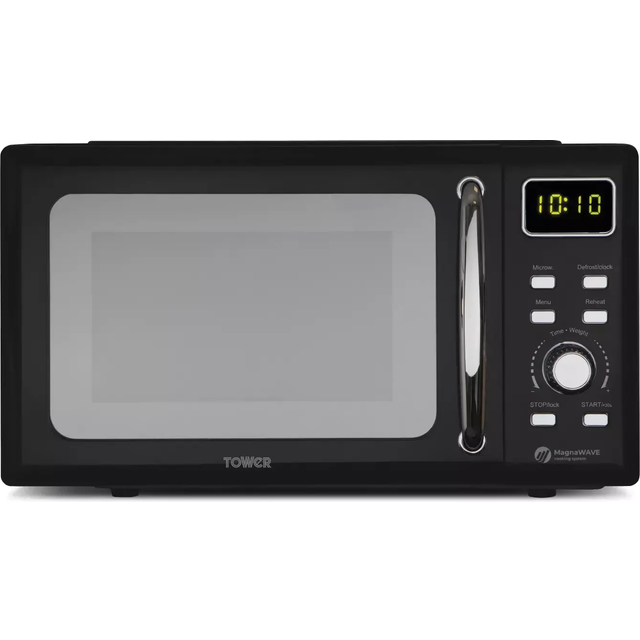 Tower 20L 800W Digital Microwave - Black