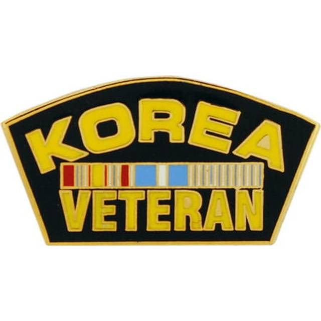 EagleEmblems P15907 PINKorea Veteran W/Ribb. (1.25'')