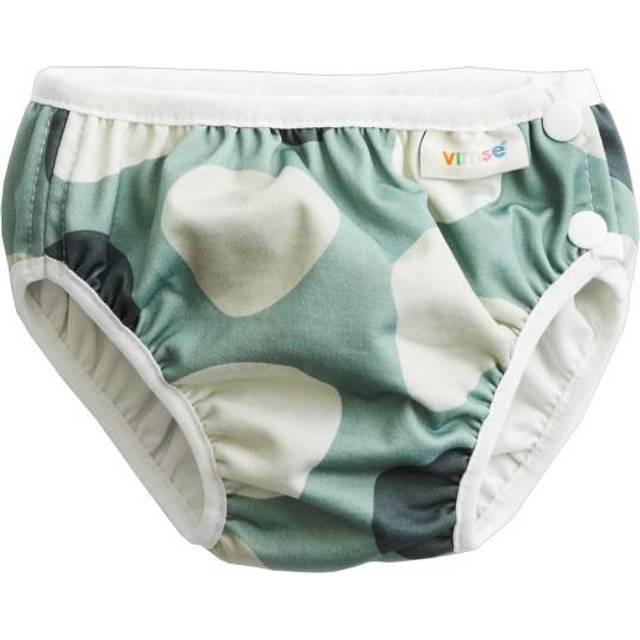 Vimse Swim Diaper Green Shapes - Flera storlekar