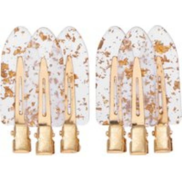 Brushworks Gold Flake No Crease Clips