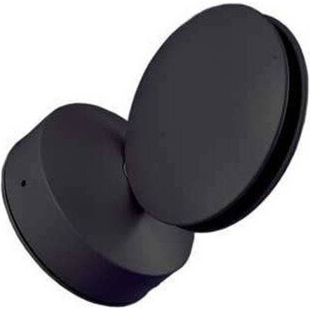 Cendejas Black 5cm H LED Outdoor Armed Sconce (1.63cm H X 0.01cm W X 0.5cm D)