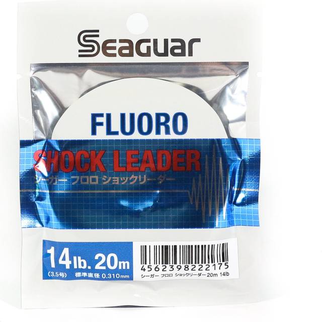 Seaguar Fluoro Shock Leader 20m 14lb 0.310mm