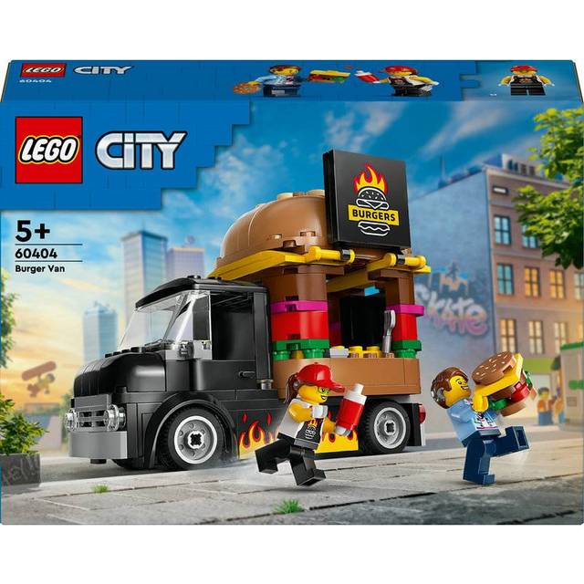 LEGO City Great Vehicles - Burger Truck - Building & Construction for Ages 5 to 10 - Fat Brain Toys
