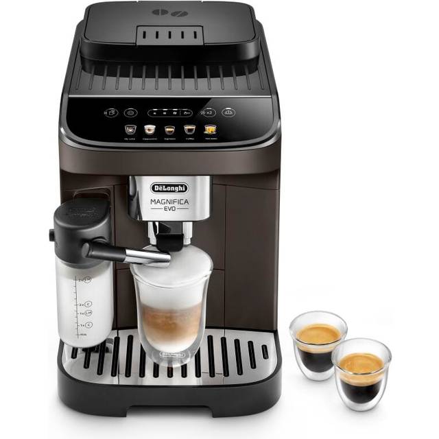 De'Longhi Magnifica Evo ECAM293.61.BW - Automatisk kaffekokare med mjölkskummare - 15 bar - brun