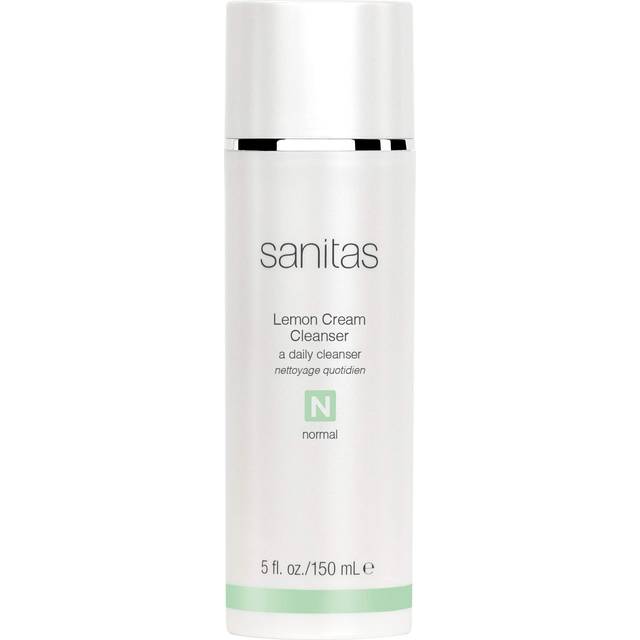 Sanitas Skincare Lemon cream cleanser  Enriching cleanser  Vitamin c  Vitamin E  Jojoba Oil  5 Ounces
