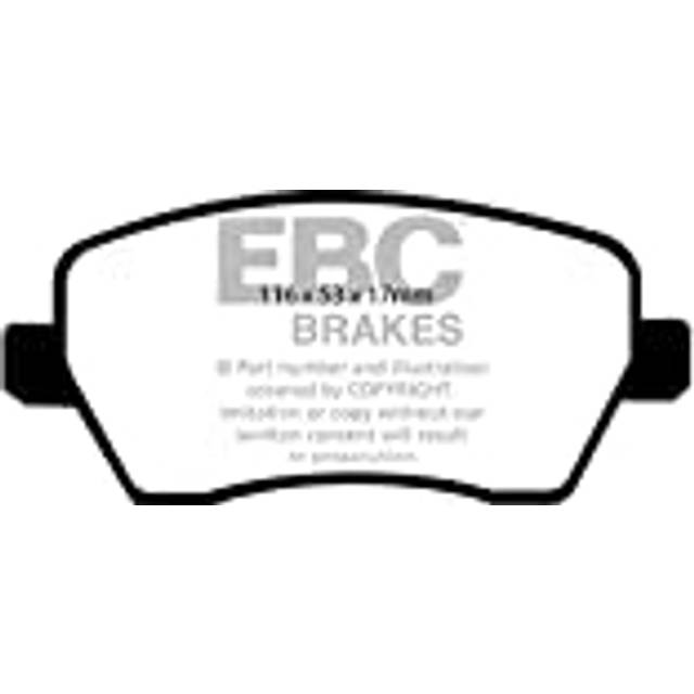 EBC Brakes Greenstuff Performance Brake Pads - Front Pad Set - TRW Calipers