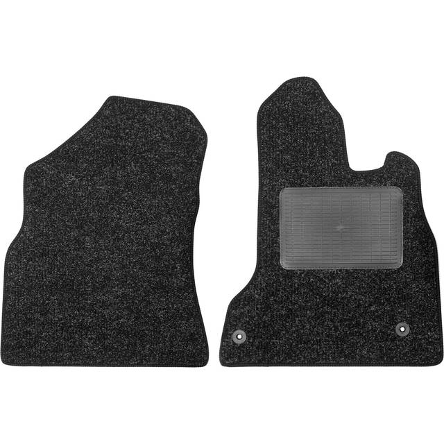 Halfords Citroen Berlingo - Heavy Duty Carpet Van Mat 2 Clips (Ss3400)