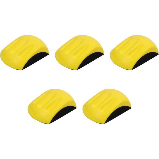 5X 5 Inch Hand Sanding Block for Hook & Loop Sandpaper Hand Pad Polishing Pad Abrasive Tools