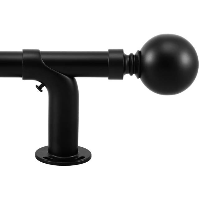 Demeturis Adjustable Curtain Track - Black (70cm - 120cm)