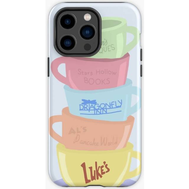 Phone Case Lukes diner coffee mugs for iPhone Samsung 14 13 12 11 Plus Pro Max Galaxy S23 S22 Ultra Note 20 10