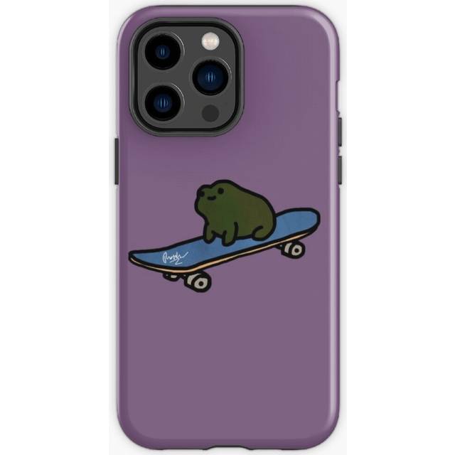 Phone Case Skateboarding Frog Doodle for iPhone Samsung 14 13 12 11 Plus Pro Max Galaxy S23 S22 Ultra Note 20 10