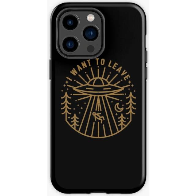 Phone Case I Want To Leave for iPhone Samsung 14 13 12 11 Plus Pro Max Galaxy S23 S22 Ultra Note 20 10