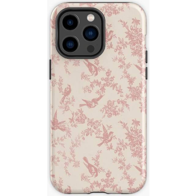Phone Case Vintage Floral Bird Design - 6 Case for iPhone Samsung 14 13 12 11 Plus Pro Max Galaxy S23 S22 Ultra Note 20 10