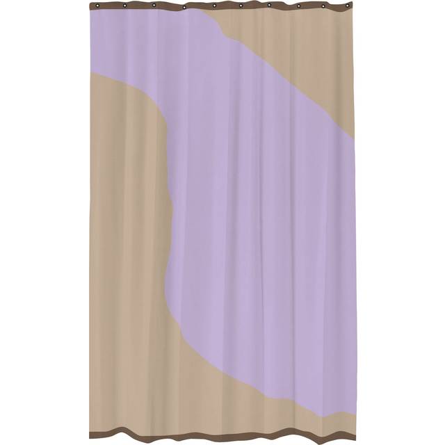 Mette Ditmer Nova Arte duschdraperi 150x200 cm Sand-lilac