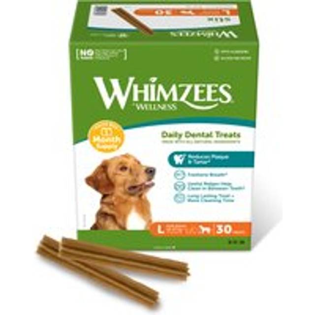 Whimzees by Wellness Monthly Stix Box - Size L: for large dogs (1800g, 30 Sticks)