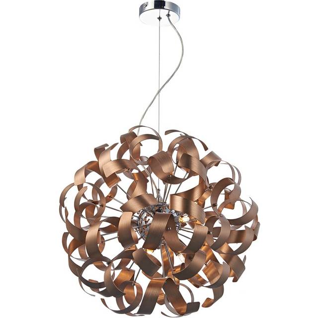Calasia Novelty Pendant - Brushed Copper (80cm W X 80cm D)