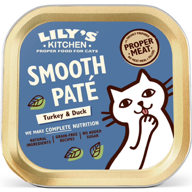 LILY'S KITCHEN Cat Smooth Turkey & Duck Paté | Size: 85g