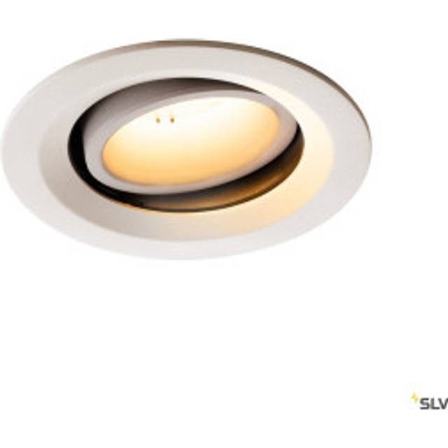 SLV Numinos Move Dl M Indoor LED Recessed Ceiling Light White/White 2700K 55 Degree