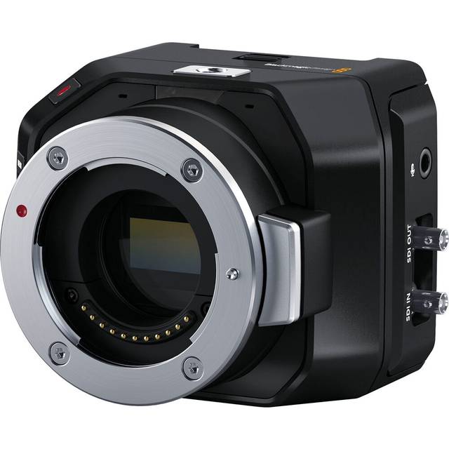 Blackmagic Design Micro Studio Camera 4K G2 Bundle with battery, 6' 4K HDMI cable, and cable ties