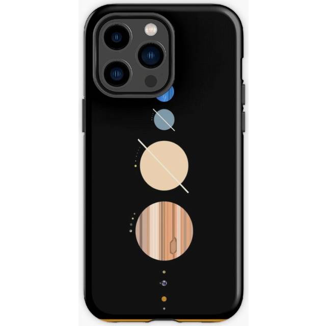 Phone Case Minimalistic Solar System for iPhone Samsung 14 13 12 11 Plus Pro Max Galaxy S23 S22 Ultra Note 20 10