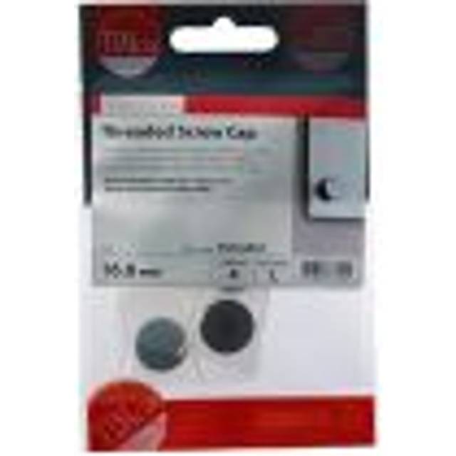TIMco TSC16PCP Polished Chrome Screw Cap Bag of 4