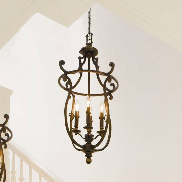 Bellingdon 8-Light Candle-Style Chandelier - Old Brushed Bronze (109.2cm H X 61cm W X 61cm D)