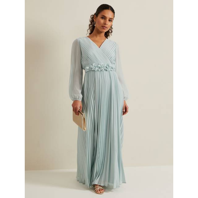 Phase Eight Petite Alecia Pleated Maxi Dress