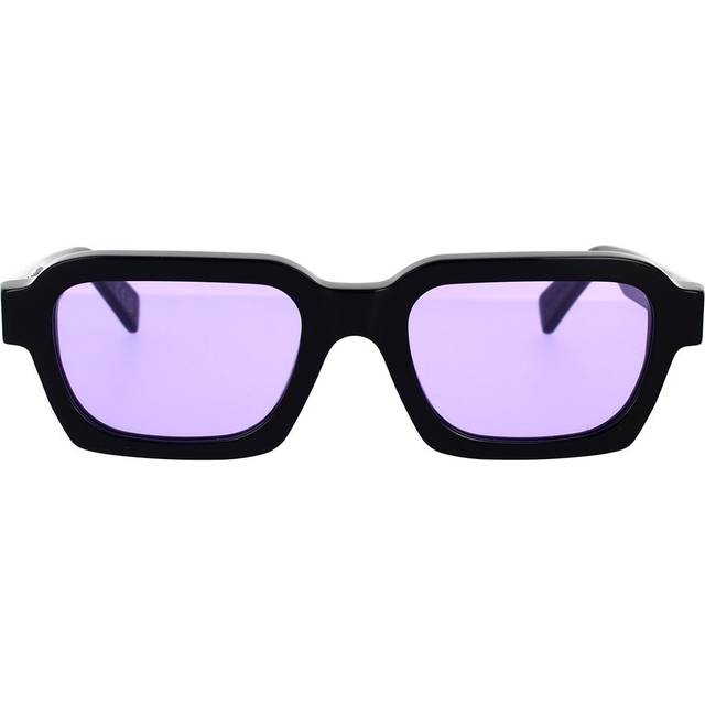 Retrosuperfuture, Accessoarer, Herr, ONE Size, Lila Solglasögon - Svart - black (ONE SIZE)
