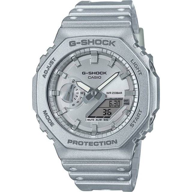 Casio G-Shock Analog Digital Retrofuture Series Metallic Silver Quartz GA-2100FF-8A 200M Men's Watch