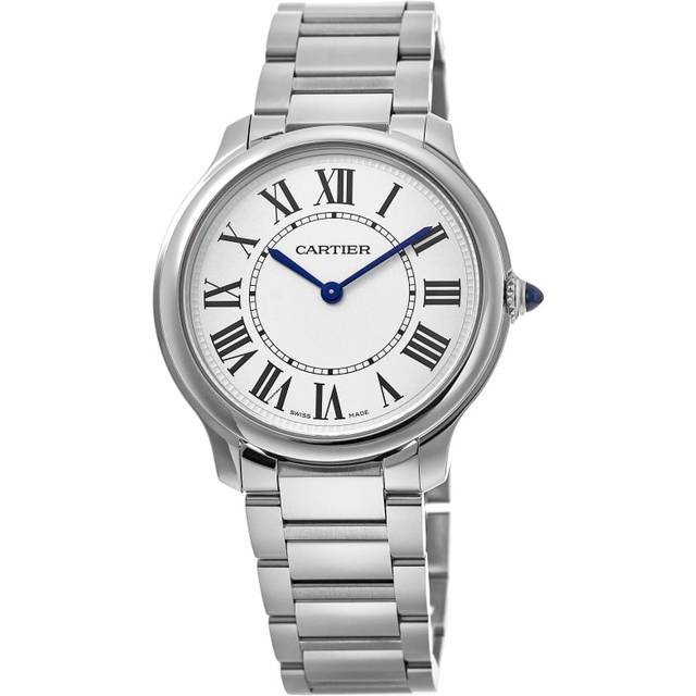 Stainless Steel Ronde Must de Cartier Watch - Silver - 36mm