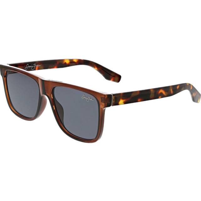 Sean John SJS1016CE 200 Men's Sunglasses Brown Size 55 - Transparent Brown (55)