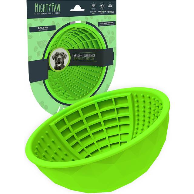 Dog Lick Bowl | Interactive Slow Feeder & Dog Licky Mat. Enrichment Puzzle For Dogs Anxiety/Boredom Relief. Dishwasher Safe, BPA Free Silicone Dog