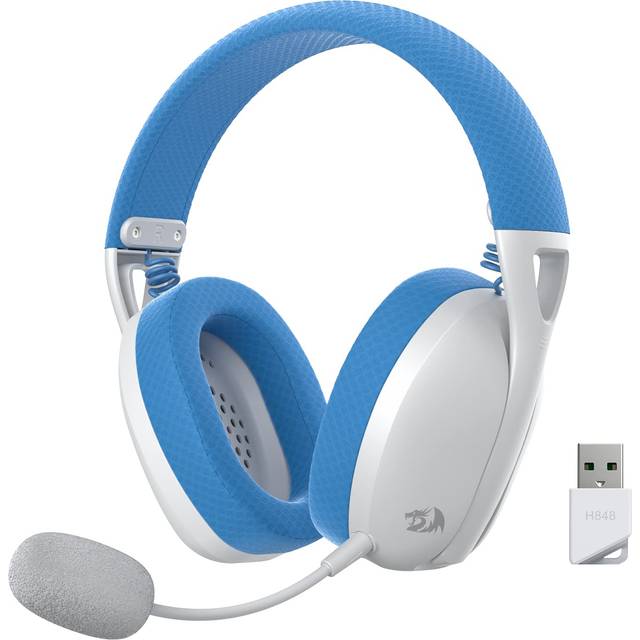 Redragon H848 Headset Bluetooth Wireless Gaming Lightweight 7.1 Surround Sound 40MM Drivers