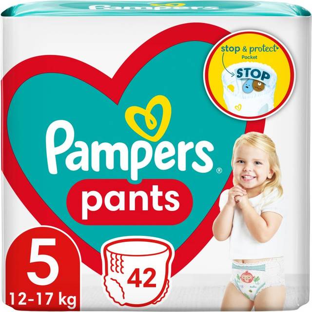 Pampers Pants Size 5 engångsbyxor för blöjor 12-17 kg 42 st.