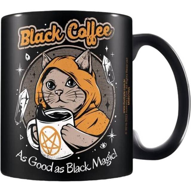 Ilustrata Black Coffee Magic Mug